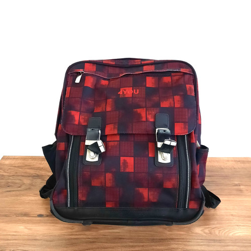 4you schulrucksack rot schwarz - 4you, rot-schwarz