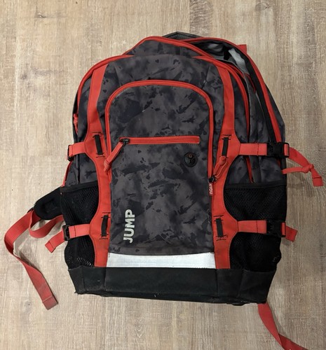 Rucksack schulranzen rot grau - rucksack/schulranzen, rot-grau