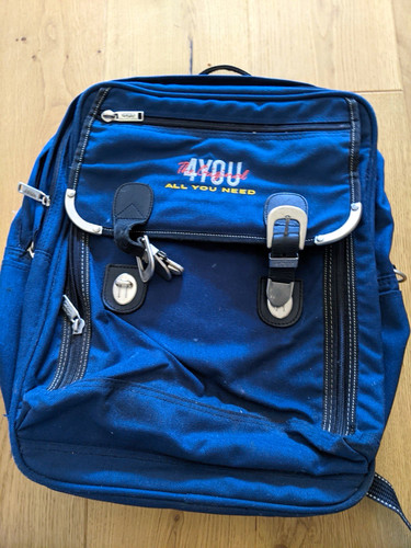 4you schulrucksack blau mit - 4you,