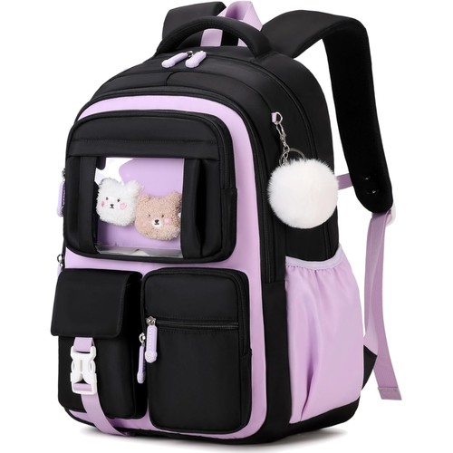 Mädchen schulrucksack schwarz - schulrucksack,