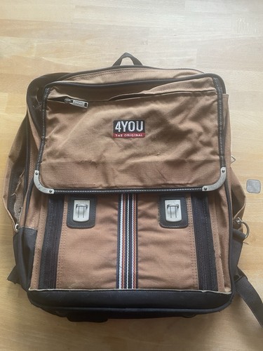 4you schulrucksack braun und - 4you,